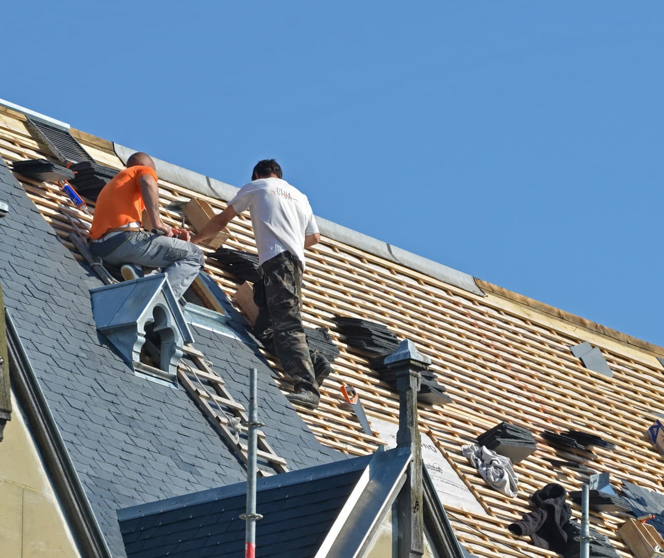Chantier couverture toiture, Brest et Finistère - Solutions & Rénovations