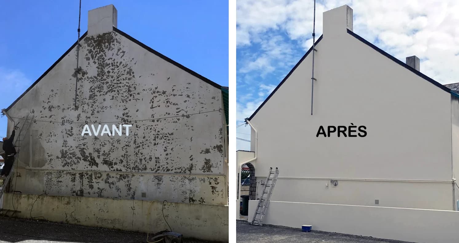 Réalisation ravalement façade Brest et Finistère - Solutions & Rénovations